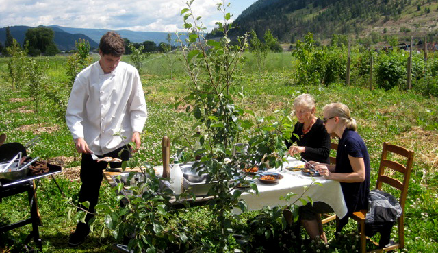 Raw Food Chef Meets Farmers